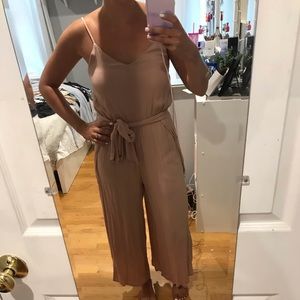 Tan jumpsuit